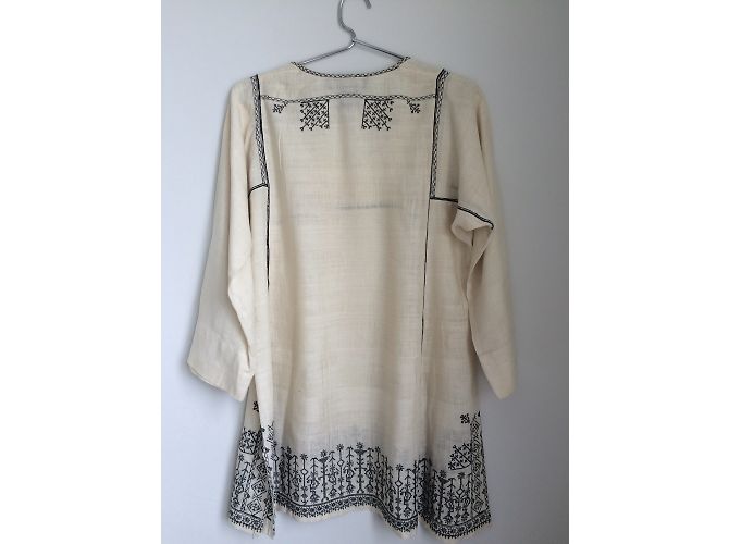 Camisola de seda bordada Isabel Marant beige - vista 3