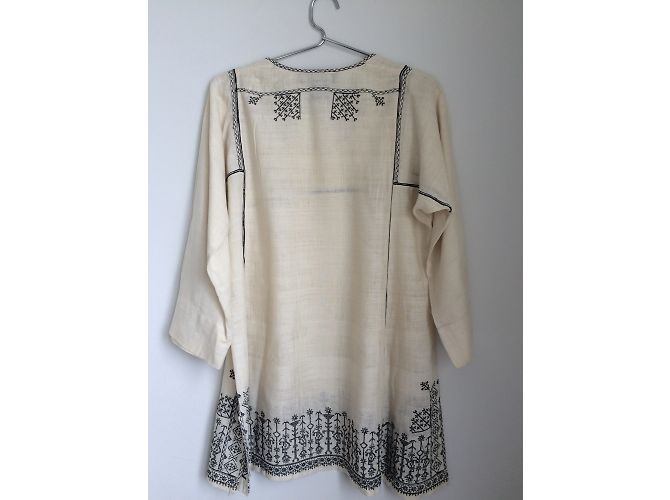 Camisola de seda bordada Isabel Marant beige - vista 4