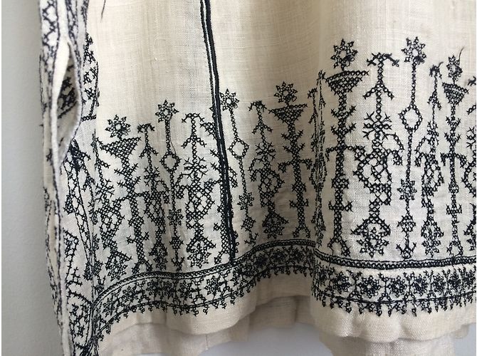 Camisola de seda bordada Isabel Marant beige - vista 5