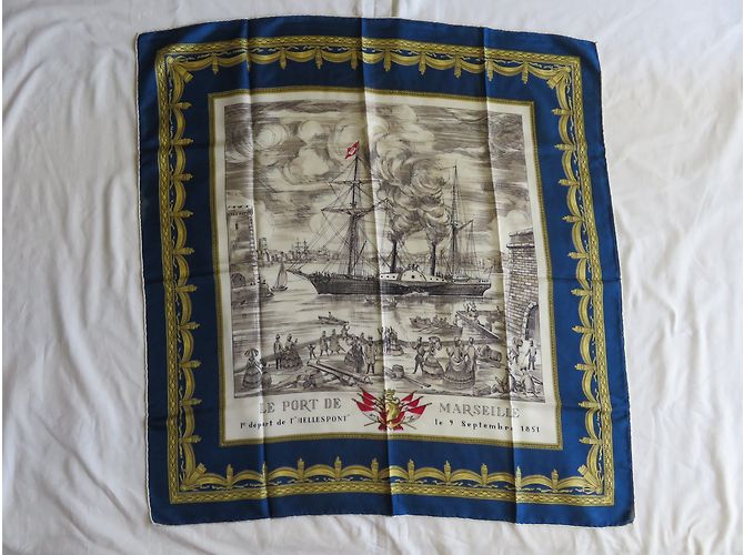 Autre Marque Port de Marseille 1851 Blu - vista 3