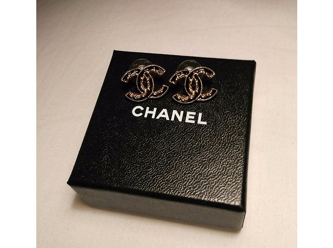 Chanel Brincos Dourado - vista 5