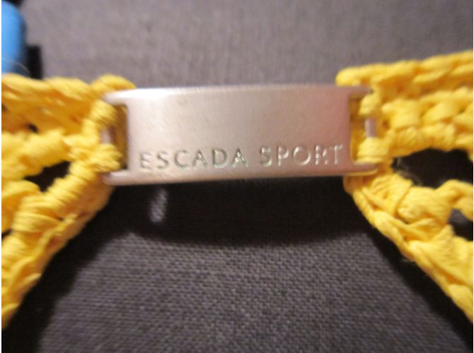 Jersey Escada Sport Amarillo de Algodón Talla S - vista 4