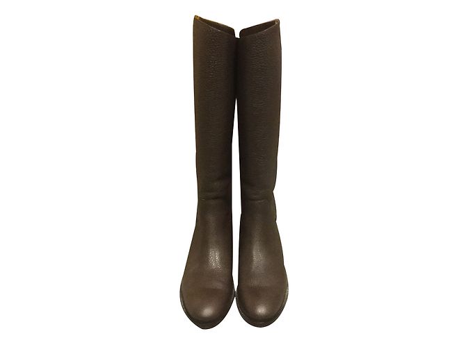 Louis Vuitton Boots Chocolate - view 2