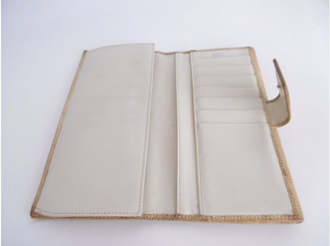 Gucci Krokodilleder Leder Brieftasche - Ansicht 5