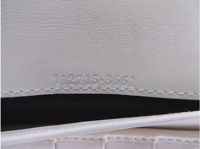 Gucci Krokodilleder Leder Brieftasche - Ansicht 8