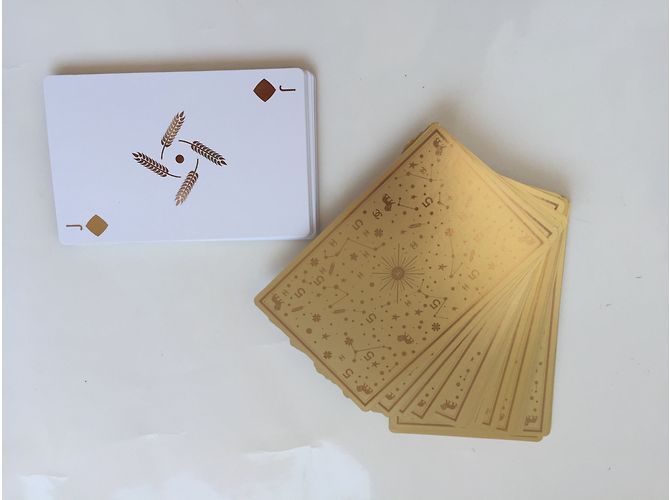 Chanel cards Doré - vue 5