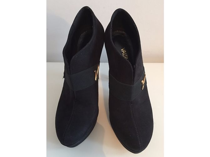 Autre Marque Stivaletti Valtadoros in scamosciato nero - vista 10