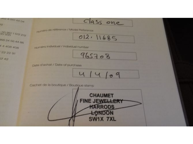 Chaumet Clase uno - vista 8
