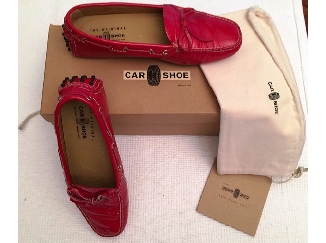 Car Shoes mocassini Rosso - vista 3