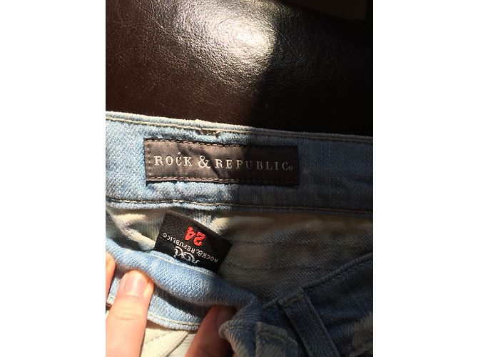 Autre Marque Jeans in cotone blu XS - vista 3