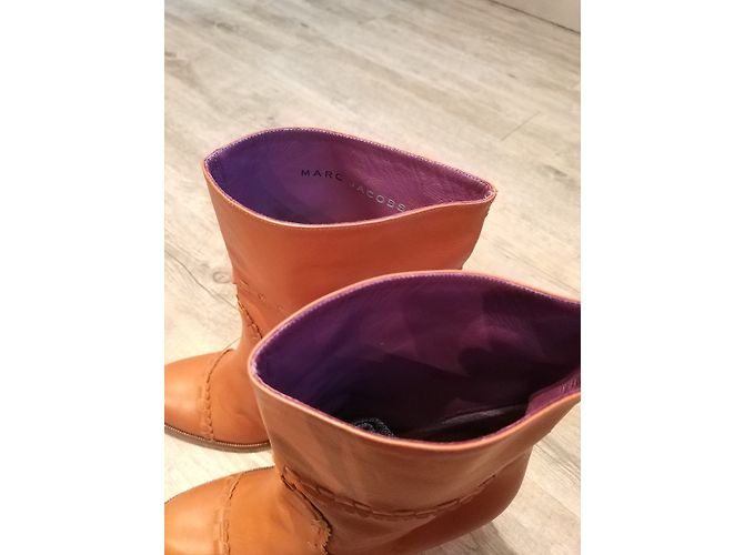 Marc Jacobs Ankle Boots Caramel Leather 39.5 - view 3