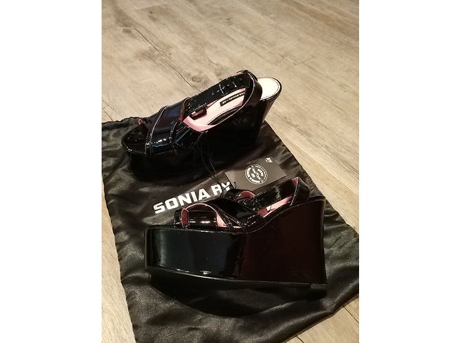 Sonia Rykiel pour H&M Muli cuneo Nero - vista 5