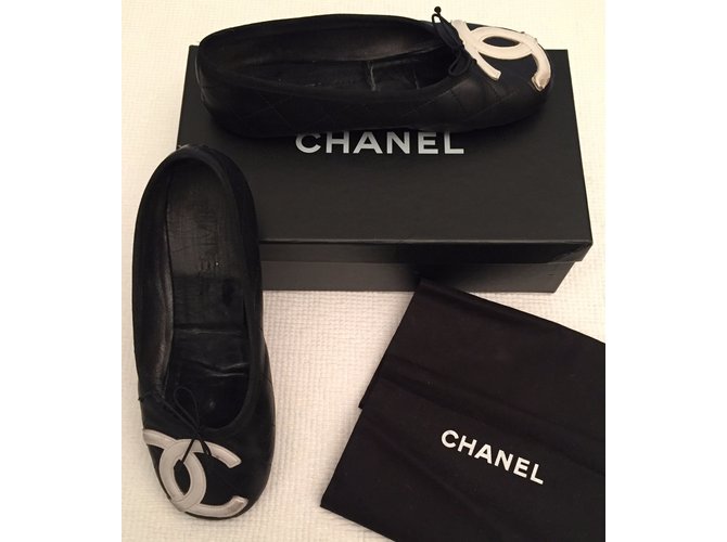 Chanel Bailarinas Negro - vista 3