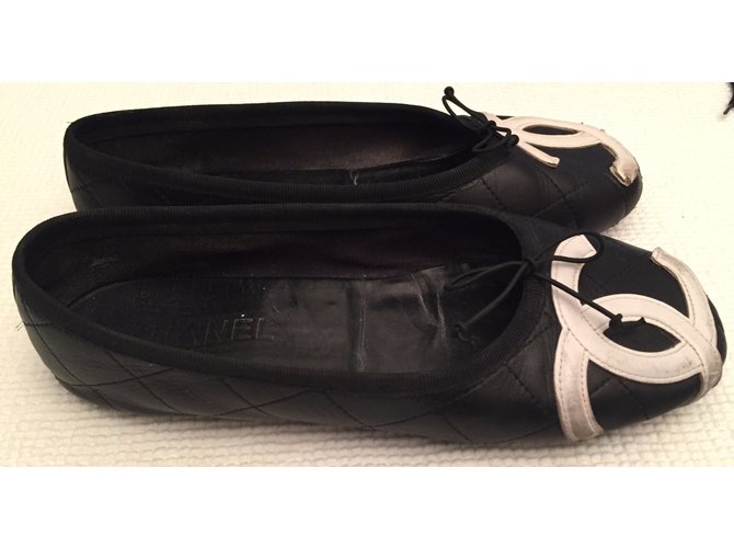 Chanel Bailarinas Negro - vista 5