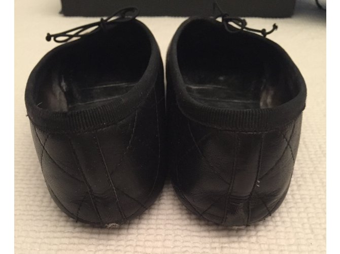 Chanel Bailarinas Negro - vista 6