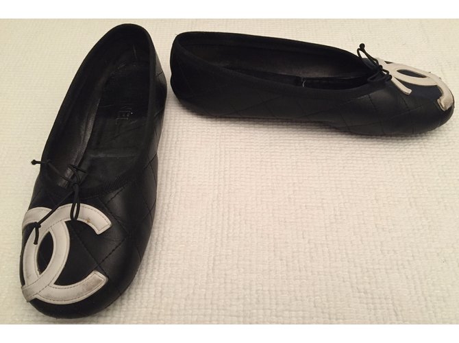 Chanel Bailarinas Negro - vista 8