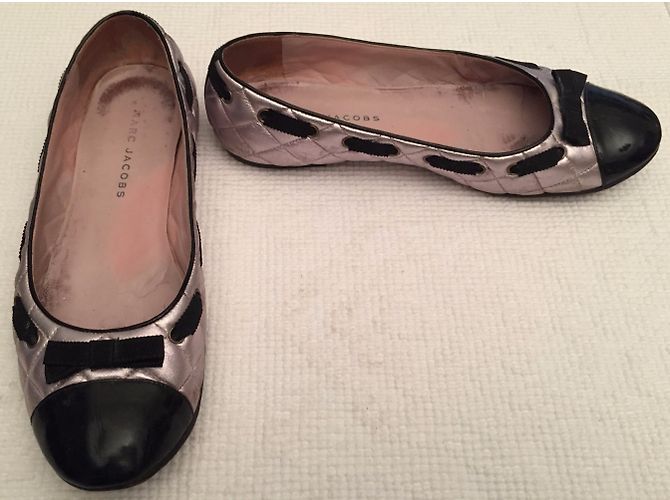 Marc Jacobs Ballerinas aus Leder rosa Pink - Ansicht 11