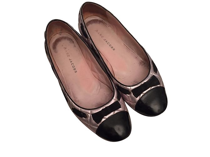 Marc Jacobs Ballerinas aus Leder rosa Pink - Ansicht 2
