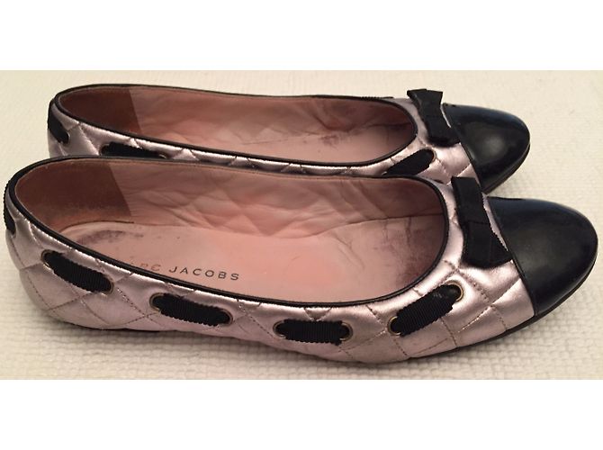 Marc Jacobs Ballerinas aus Leder rosa Pink - Ansicht 3
