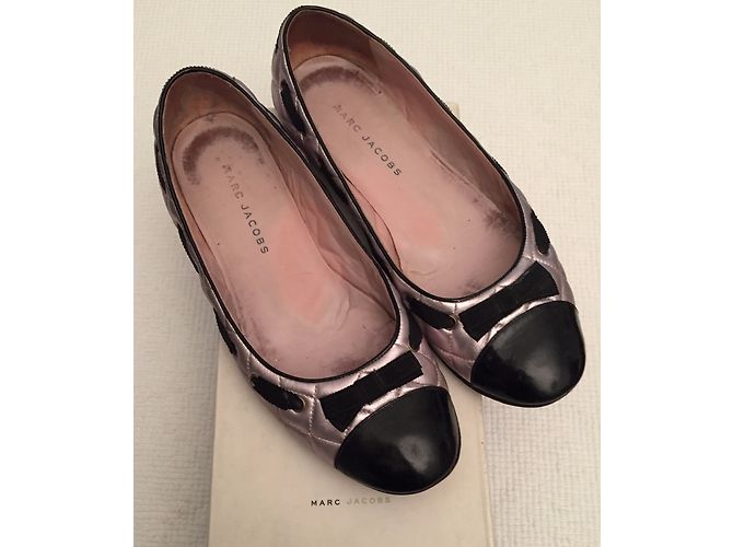 Marc Jacobs Ballerinas aus Leder rosa Pink - Ansicht 4