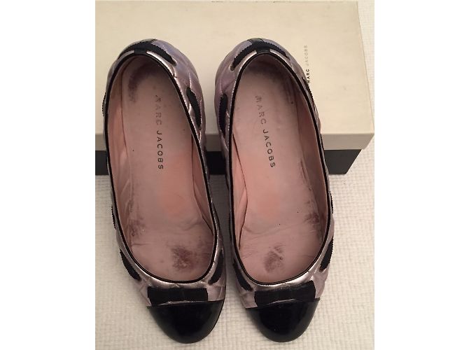Marc Jacobs Ballerinas aus Leder rosa Pink - Ansicht 5