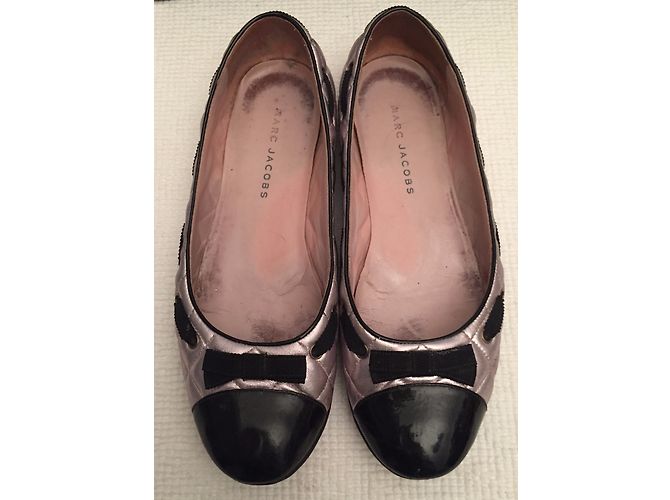 Marc Jacobs Ballerinas aus Leder rosa Pink - Ansicht 6