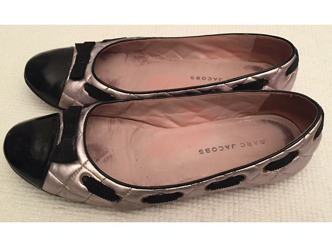 Marc Jacobs Ballerinas aus Leder rosa Pink - Ansicht 7