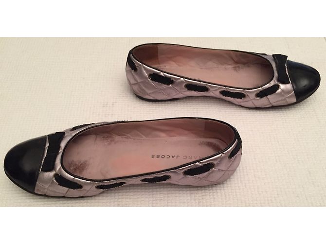 Marc Jacobs Ballerinas aus Leder rosa Pink - Ansicht 8