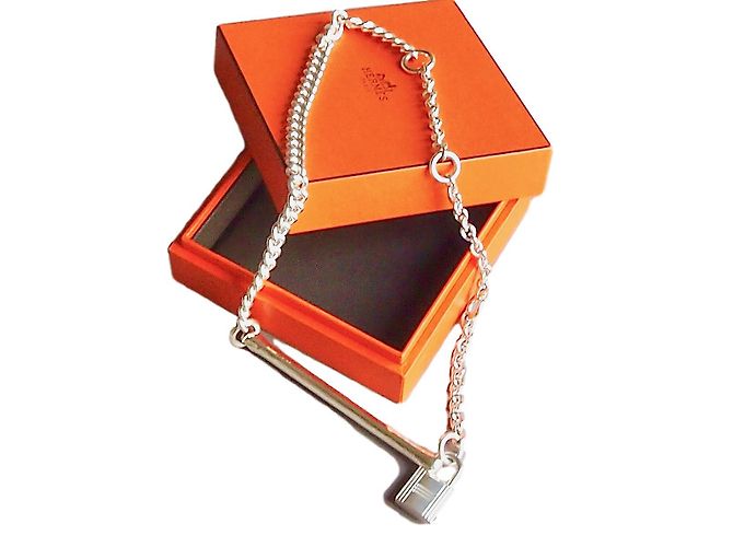 Hermès New Kelly Lock Silber - Ansicht 2