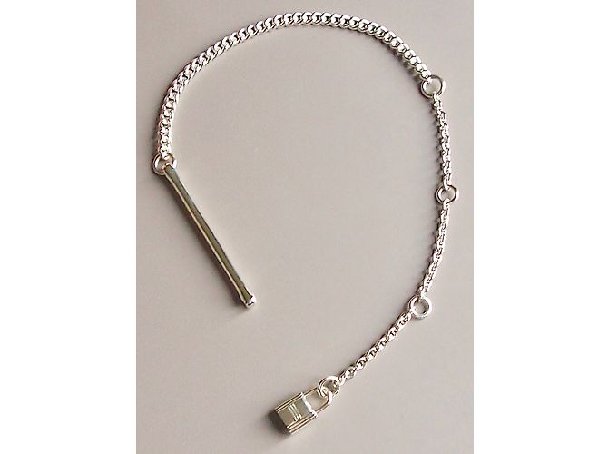 Hermès New Kelly Lock Silber - Ansicht 3