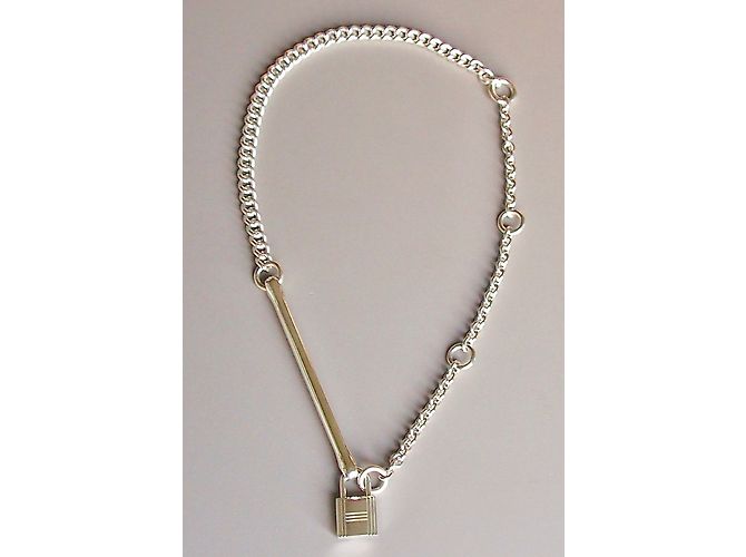 Hermès New Kelly Lock Silber - Ansicht 6