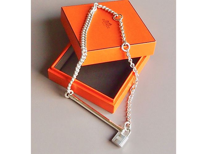 Hermès New Kelly Lock Silber - Ansicht 7