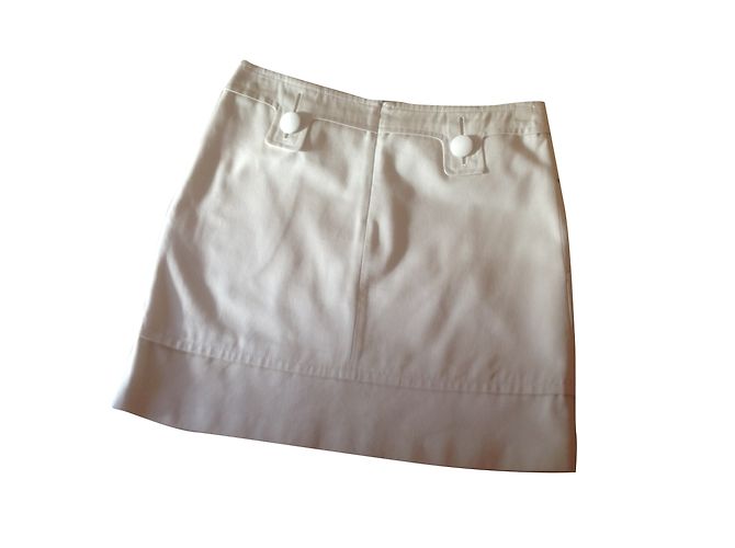 Jupe Barbara Bui Marron Chiné Taille 36 FR - 50% Laine, Occasion En Très Bon état