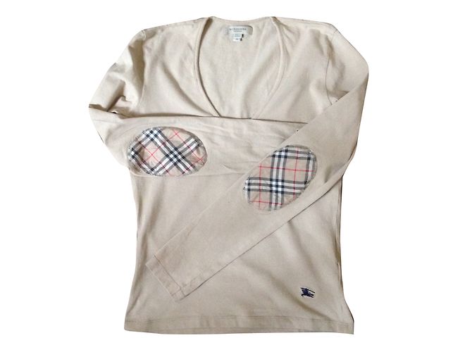 Camiseta Burberry beige talla 36 - vista 2