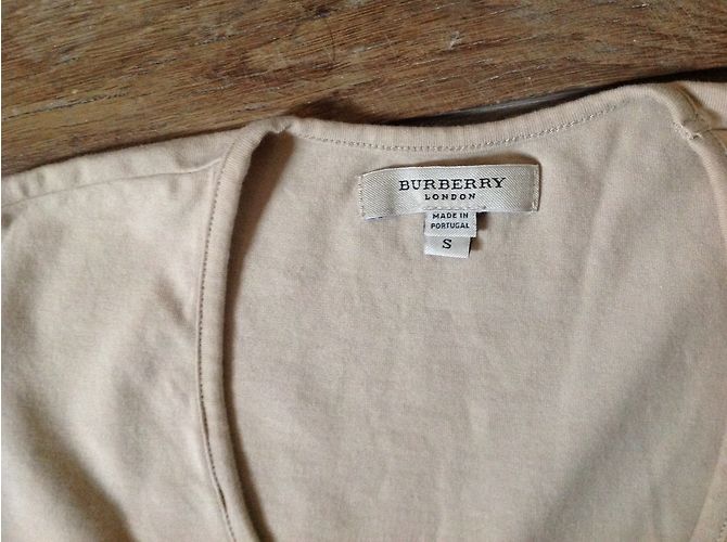 Camiseta Burberry beige talla 36 - vista 4
