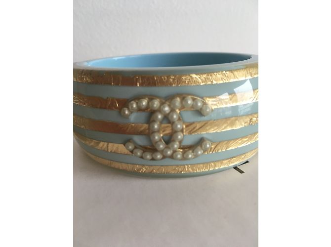 Chanel Pulseira Dourado - vista 3