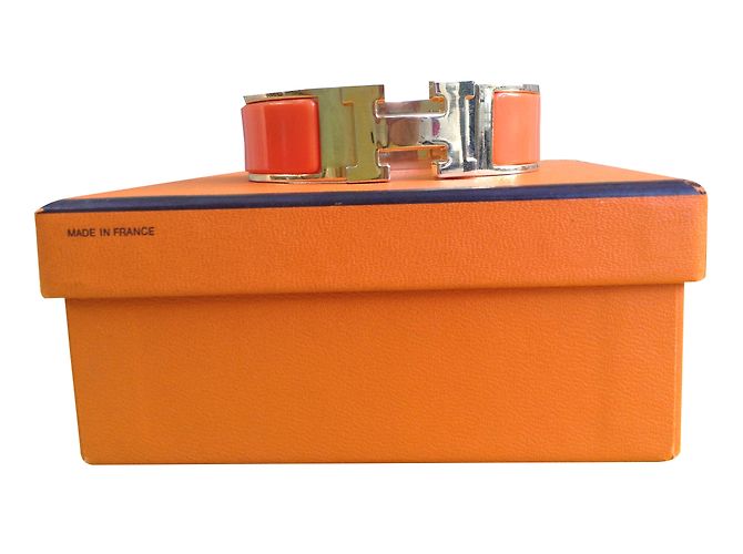 Hermès Pulsera CLIC H Naranja - vista 2
