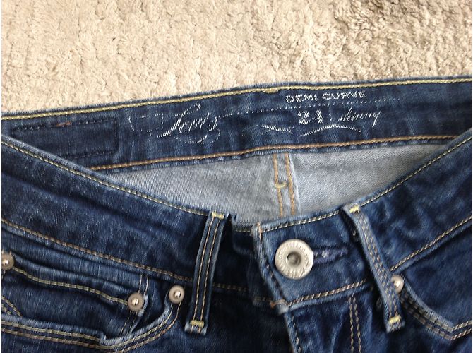 Vaqueros skinny Levi's en denim azul - vista 4