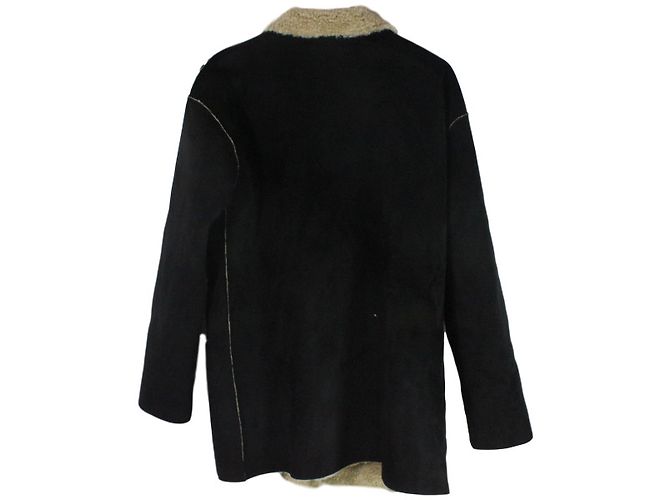Chaqueta reversible de doble botonadura negra Swildens Negro - vista 2
