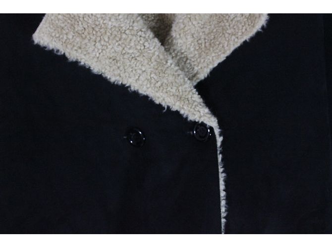 Chaqueta reversible de doble botonadura negra Swildens Negro - vista 3