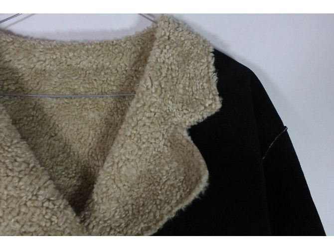 Chaqueta reversible de doble botonadura negra Swildens Negro - vista 5