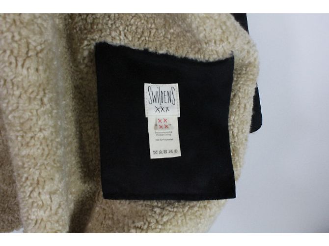 Chaqueta reversible de doble botonadura negra Swildens Negro - vista 6