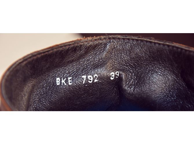 Autre Marque Botas Bikkembergs de cuero marrón Talla 39 Castaño - vista 11