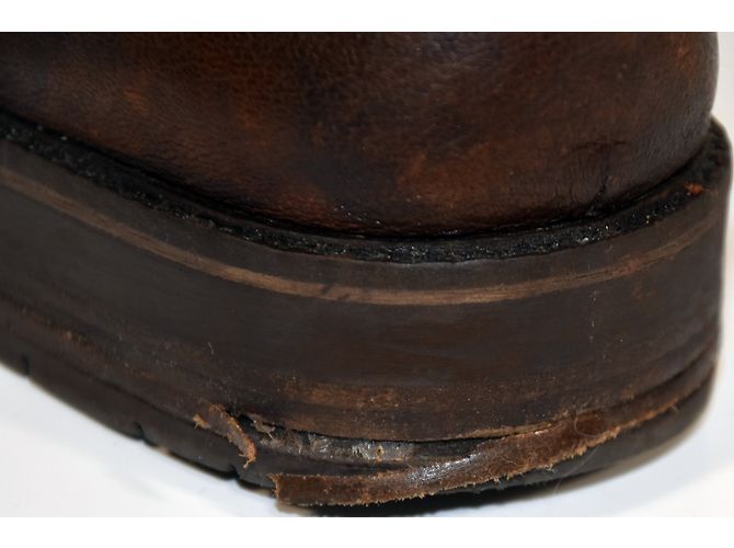 Autre Marque Botas Bikkembergs de cuero marrón Talla 39 Castaño - vista 12