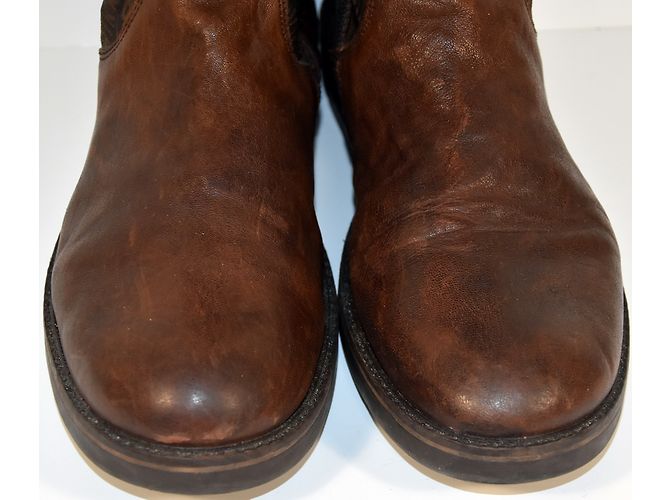 Autre Marque Botas Bikkembergs de cuero marrón Talla 39 Castaño - vista 2