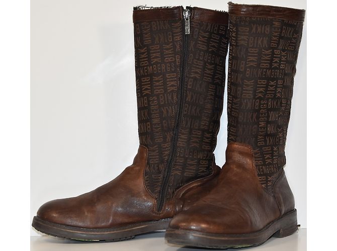 Autre Marque Botas Bikkembergs de cuero marrón Talla 39 Castaño - vista 4
