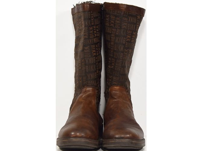 Autre Marque Botas Bikkembergs de cuero marrón Talla 39 Castaño - vista 5