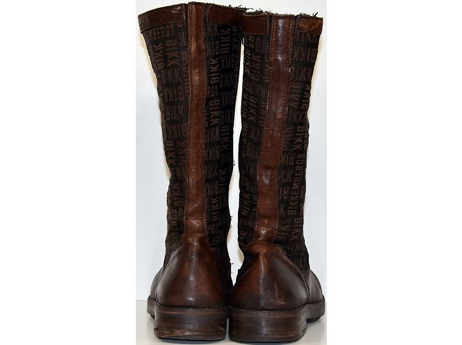 Autre Marque Botas Bikkembergs de cuero marrón Talla 39 Castaño - vista 6