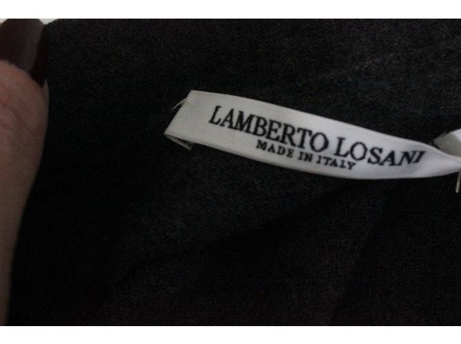 Autre Marque Lamberto Losani Cardigan Gris - vista 4