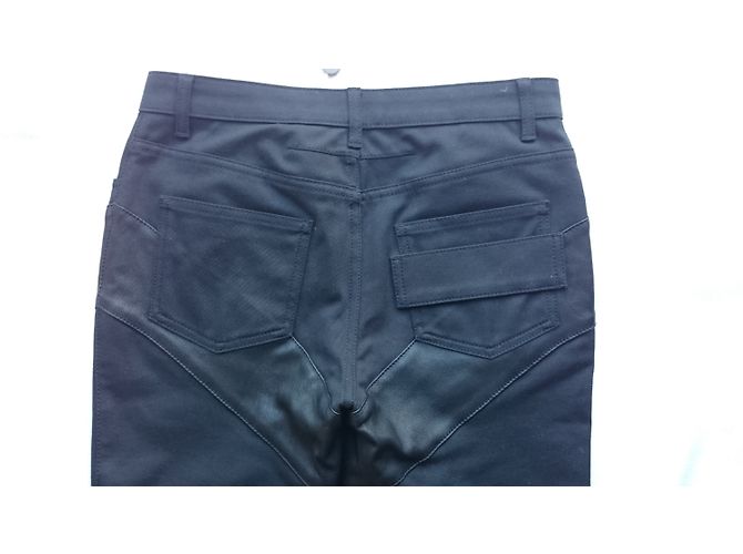 Givenchy Lederhose, Größe fr36 Schwarz - Ansicht 5